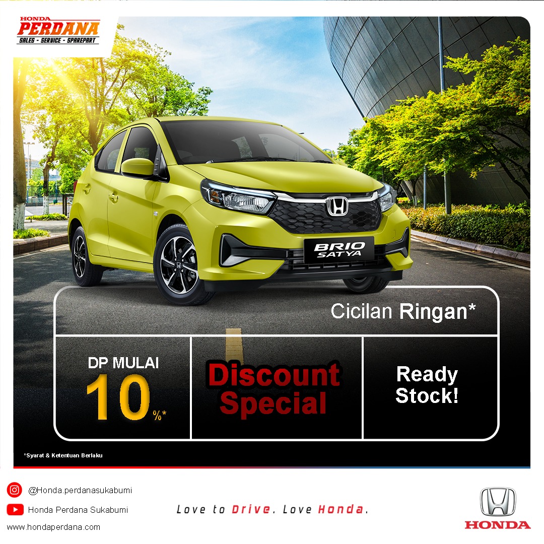 Sales Honda Sukabumi - Dapatkan Promo Terbaik & Harga Termurah Disini